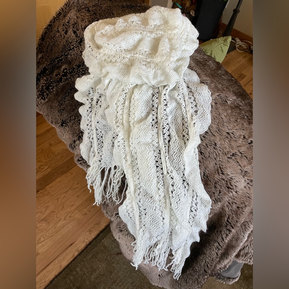 Off White Soft Scarf from Kohl’s NWT